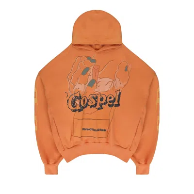 Pre-owned Rivington Roi Rebis Gospel Hoodie 'orange' | Men's Size 2