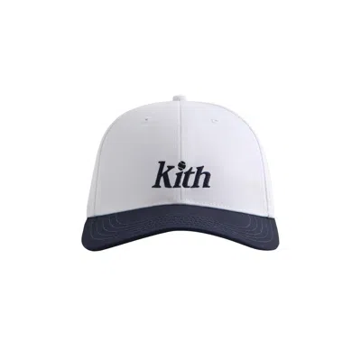 Pre-owned Kith X Wilson Two-tone Aaron Cap 'white' | Women's Size Onesize