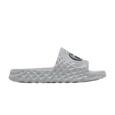 Pre-owned Gucci Slide Sandal 'interlocking G - Grey Water Ripples' | Men's Size 7 In Gray