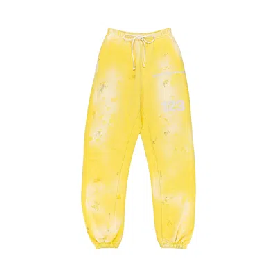 Pre-owned Rivington Roi Rebis Gym Bag Sweatpants 'yellow' | Men's Size 2