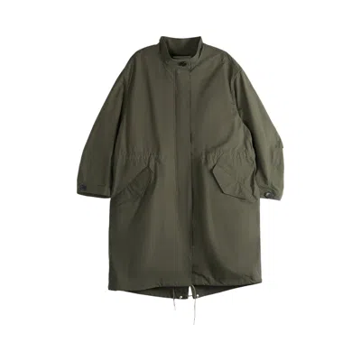 Pre-owned Givenchy Long Oversized Parka Coat 'khaki' | Green | Women's Size 36