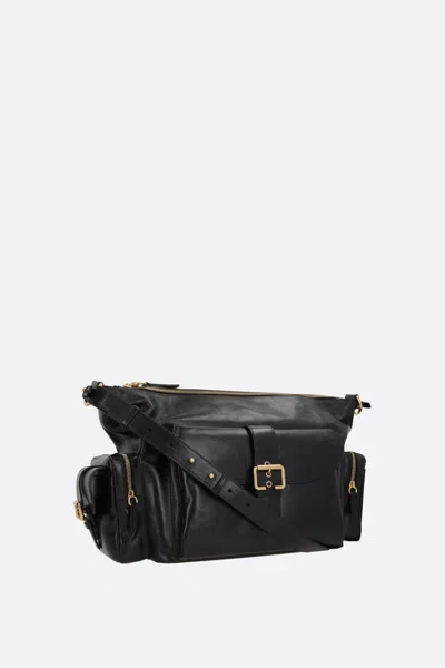 Chloé Chocolate Leather Camera Bag Handbag In Brown