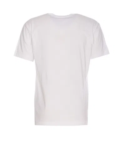 Comme Des Garçons Play Printed T-shirt And Logo Patch