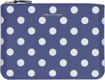 Comme Des Garçons Printed Leather Flat Pouch