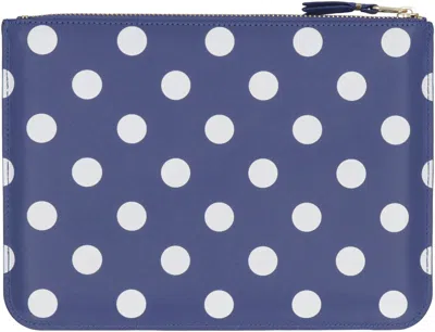 Comme Des Garçons Printed Leather Flat Pouch