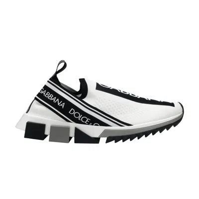 Pre-owned Dolce & Gabbana Wmns Sorrento Melt 'white Black' | Women's Size 35
