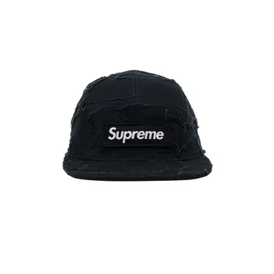 Pre-owned Supreme Layered Camo Camp Cap 'black' | Men's Size Onesize