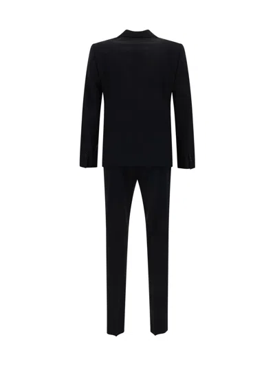 Dsquared2 Paris Stretch Wool Suit In Black