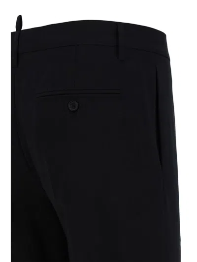 Dsquared2 Paris Stretch Wool Suit In Black