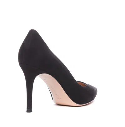 Gianvito Rossi Black Suede High Heel Pumps