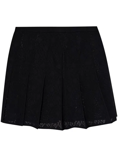 Givenchy Women Pleated Mini Skirt In Black