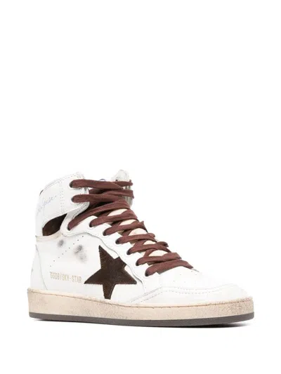 Golden Goose Sky Star Nappa Upper And Spur Nylon Tongue Suede Star