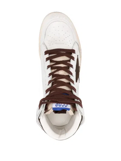 Golden Goose Sky Star Nappa Upper And Spur Nylon Tongue Suede Star