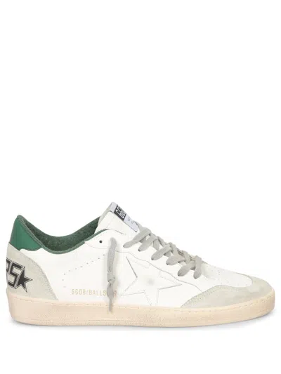 Golden Goose Off-white Calf Leather Sneakers With Signature Star Patch