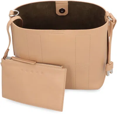 Hogan Strap Adjust Hobo Metal Rectangular Bag