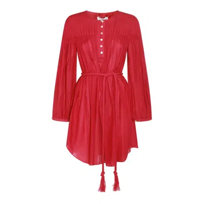 Isabel Marant Étoile Marant Etoile Dresses Fuchsia In Red