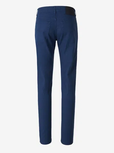 Jacob Cohen Belt-loop Jeans In Blue