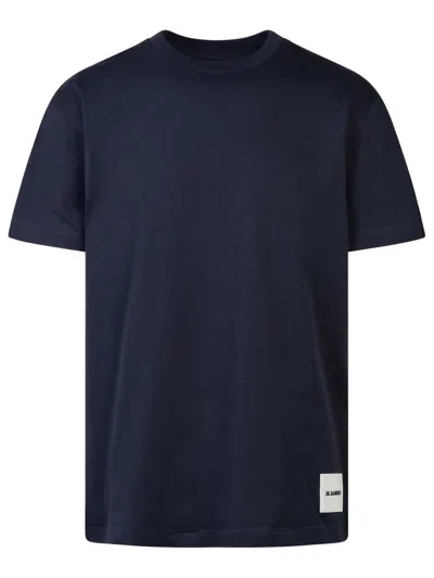 Jil Sander Short Sleeve Crewneck Logo Patch T-shirt - Pack Of 3