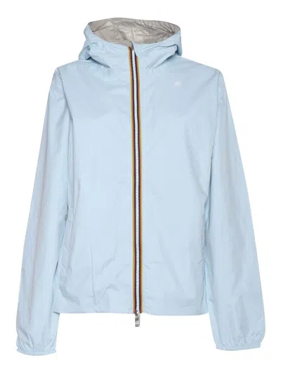 K-way Lily Plus.2 Double Short Down Jacket In Black