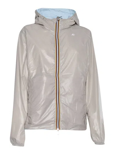 K-way Lily Plus.2 Double Short Down Jacket In Black