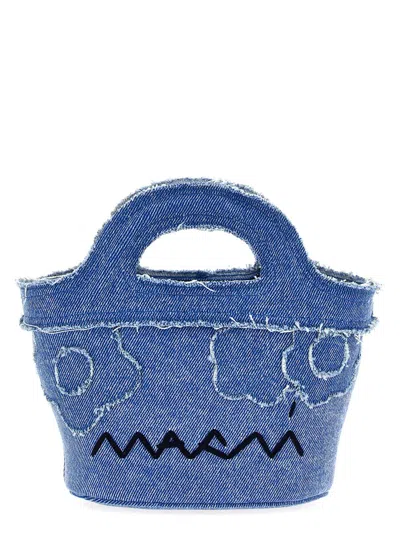Marni Women's Denim Micro Tropicalia Handbag