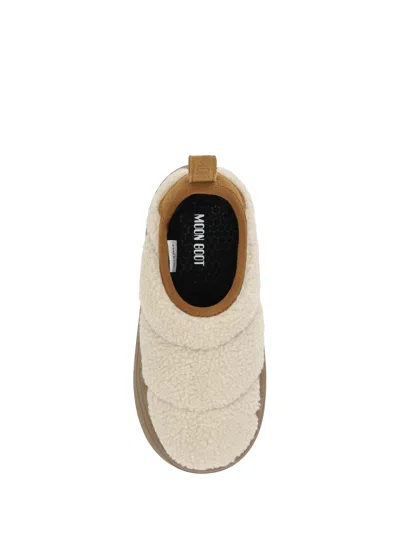Moon Boot Sand Teddy Fabric Mb Park Puffer Slip On