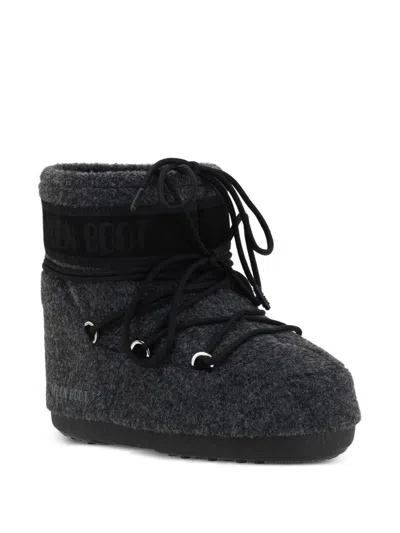Moon Boot Icon Low Felt Snow Boots An