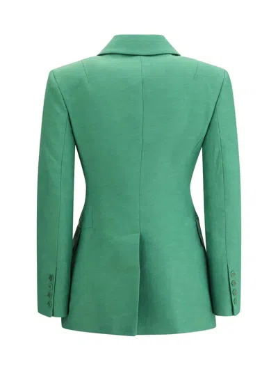 P.a.r.o.s.h P. A.r. O.s. H. Double-breasted Blazer In Green