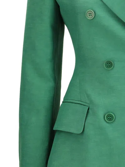 P.a.r.o.s.h P. A.r. O.s. H. Double-breasted Blazer In Green