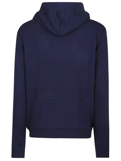 Polo Ralph Lauren Textured Cable Knit Cotton Sweatshirt With Zip Fastening