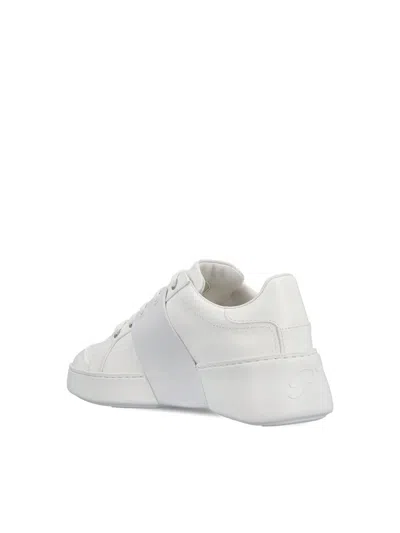 Roger Vivier Women Viv Skate High Leather Sneakers In Multi