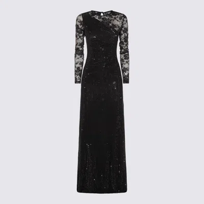 Self-portrait Black Dress In Black