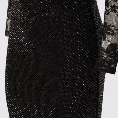 Self-portrait Black Dress In Black