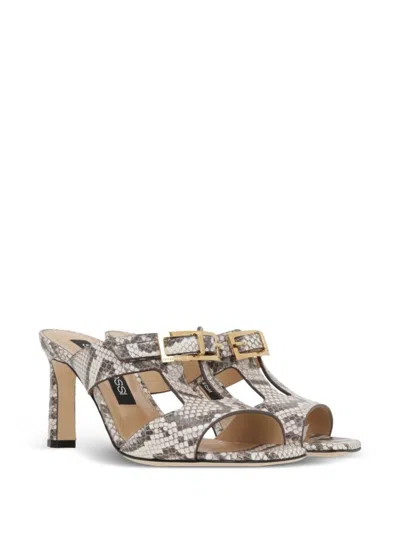 Sergio Rossi Sandals In Gray