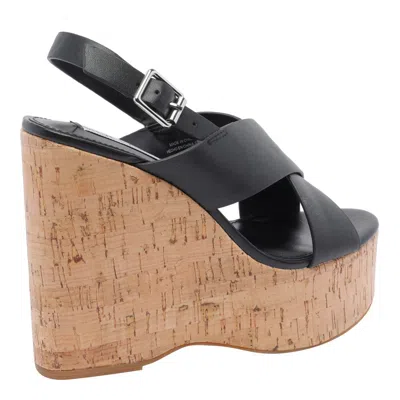Steve Madden Infinity Black Leather In Black
