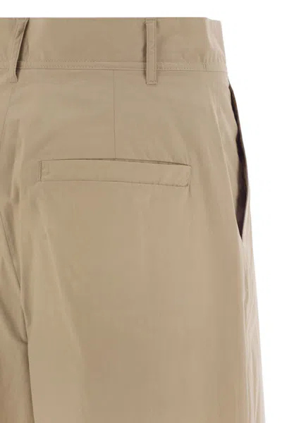 Weekend Max Mara 'artur1234' Pleated Front Trousers In Brown