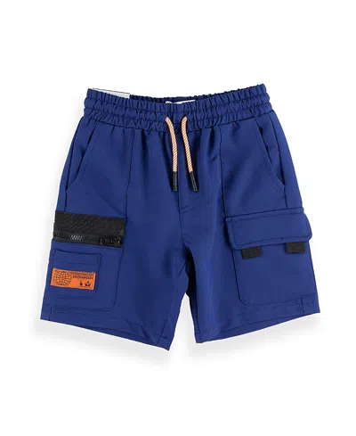 Sovereign Code Kids' Mirage Cargo Shorts In Blue