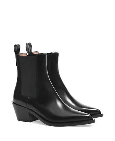 Gianvito Rossi Leather Boots In Black