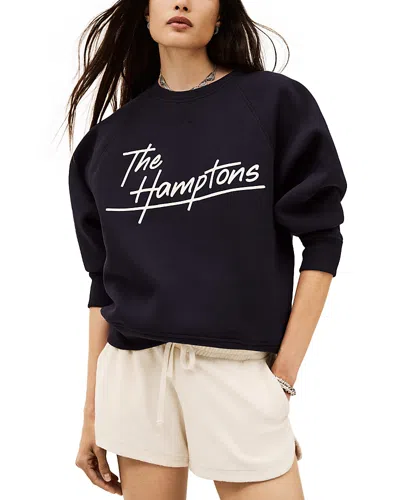 Ba&sh Ba & Sh The Hamptons Graphic Sweatshirt In Black