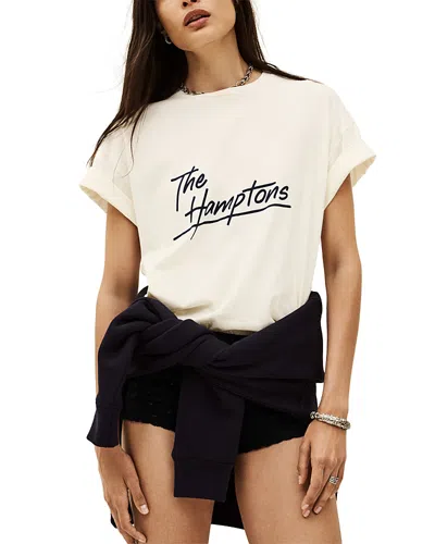 Ba&sh Ba & Sh Rivera Graphic Tee In White