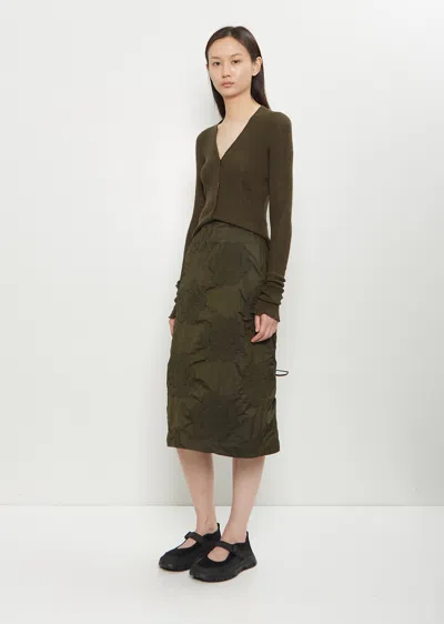 Cecilie Bahnsen Bessie Seamless Merino Wool Cardigan