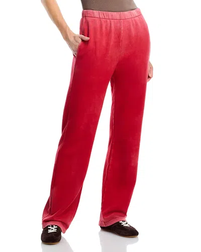 Cotton Citizen Roma Sweatpants In Red