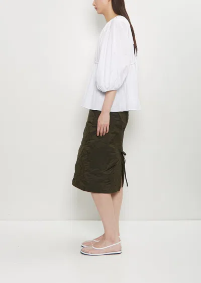 Cecilie Bahnsen Woman Top White Size 6 Recycled Polyester In White
