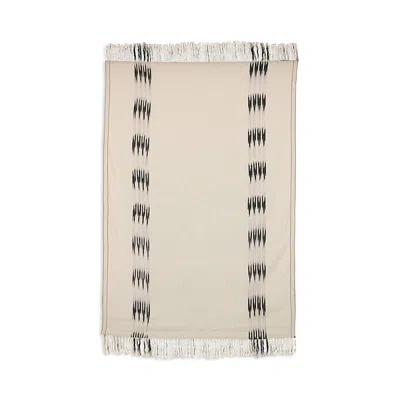 Kutnia Peshtemal Cotton Ikat Throw Blanket
