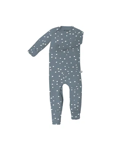 Gunamuna Unisex Romper Footie Convertible Pajama - Baby In Gray