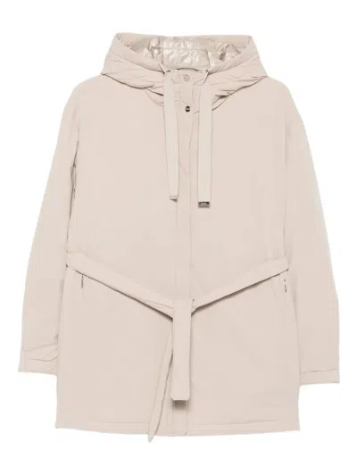 Herno Hooded Belted Jacket