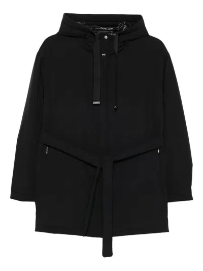 Herno Hooded Belted Jacket