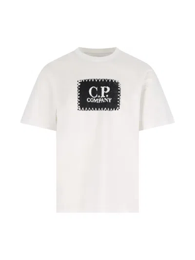 C.p. Company C.p.company 30/1 Jersey Logo Label T-shirt In Multi