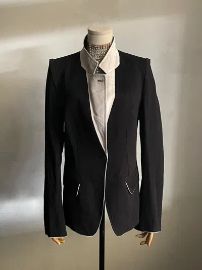 Pre-owned Ann Demeulemeester Asian Academic Blazer