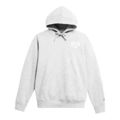 New Balance Men's Boston City Hoodie In White